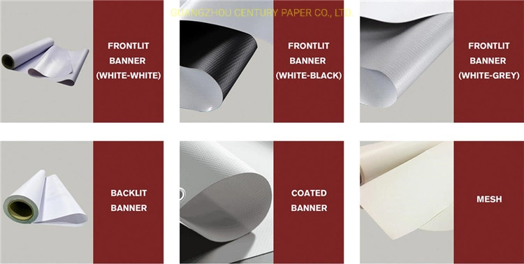 Vinyl Coated Polyester PVC Mesh Fabric Roll for Digital Printing Banner