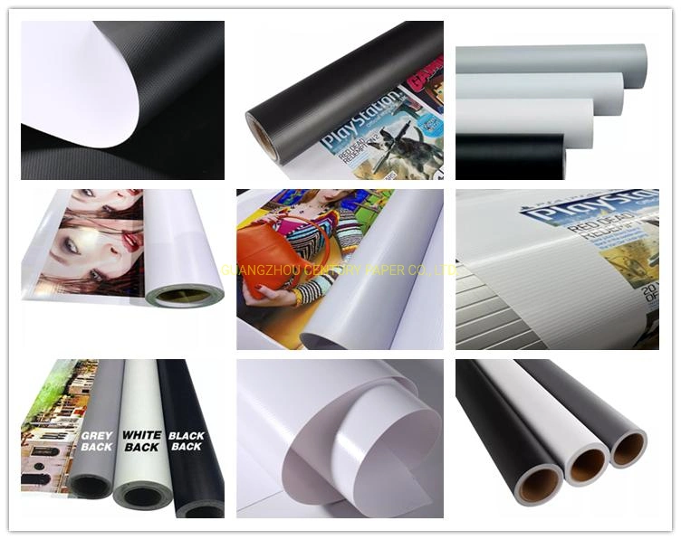 Vinyl Coated Polyester PVC Mesh Fabric Roll for Digital Printing Banner