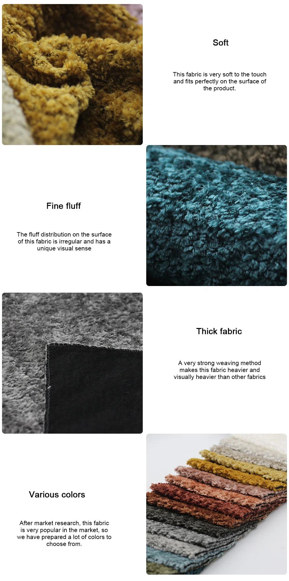 Recycled Soft Velvet Jacquard Linen Polyester Sofa Fabric for Office Chari Furniture