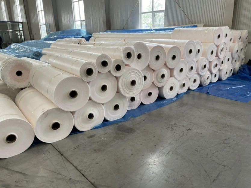 White Nonwoven Fabric Non Woven Polyester Polypropylene Geotextile with CE High Quality