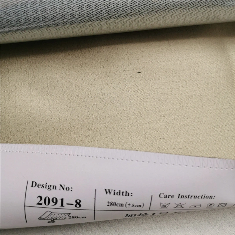 Factory Supply Sunshade Polyester Cotton Jacquard Styles Window Treatment Curtain Fabric