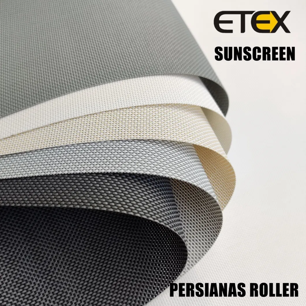 Wholesale 30% Polyester 70% PVC Sunscreen Blind Fabric Average 5%