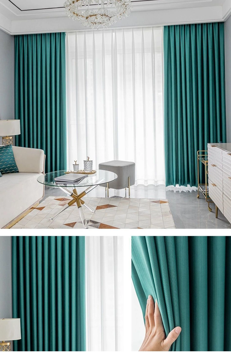Color Matching Curtains, Living Room, Bedroom, Floating Window, Modern Luxury, 2022 New High-End Atmospheric Shading Curtain