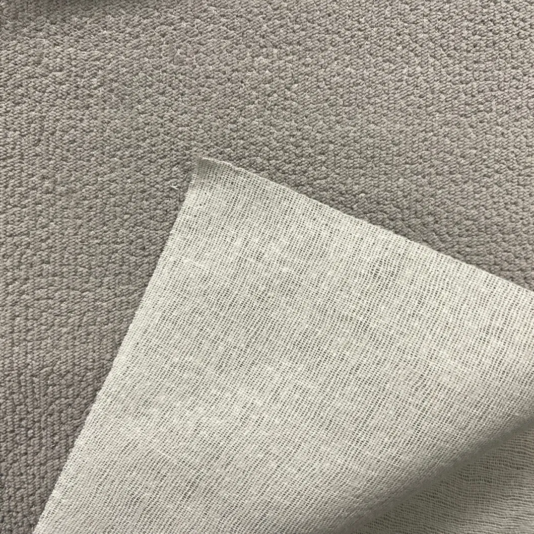 New Embossed Design 100%Polyester Holland Velvet Coated with Tc Fabric for Curtain/Sofa/Chair Home Textile
