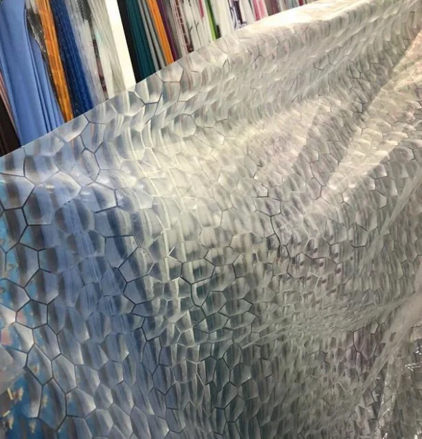 Waterproof 3D Transparent Digital Printing Shower Curtains