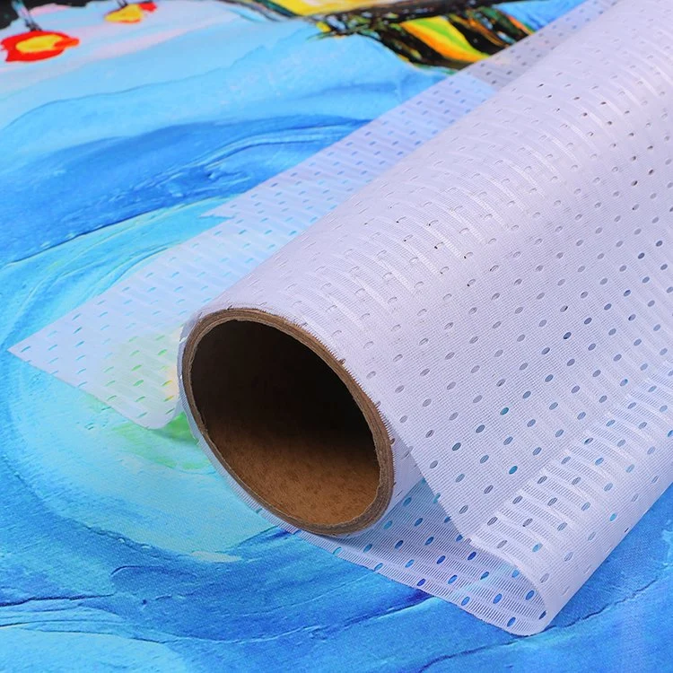320cm Dye Sublimation Semi-Transparent Polyester Knitted Flag Fabric for Sublimation Printing