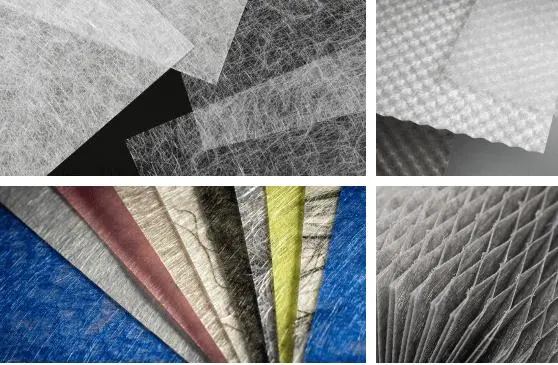 Polyester Nonwoven Fabric Lining Polyester Spunbond Long Fiber Non Woven Fabric