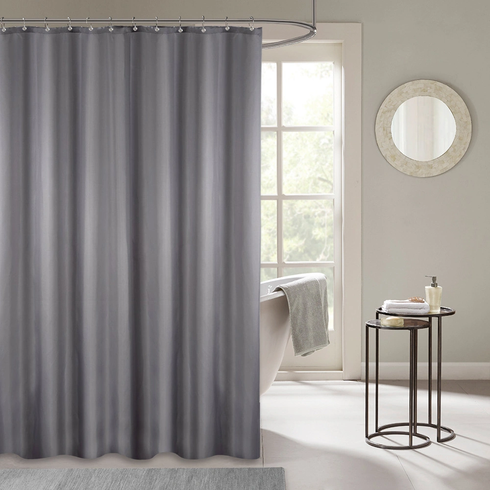 100% Polyester Nordic Waterproof Shower Curtain