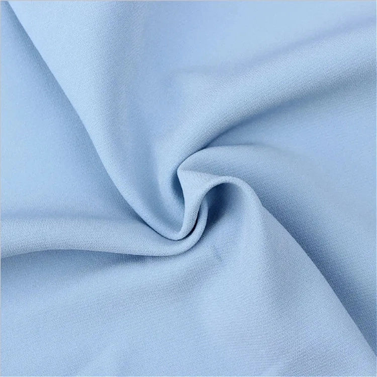 75D 4 Way Stretch Polyester Fabric High Quality Polyester Spandex Fabric Woven Plain Dyed Swimsuit Fabric