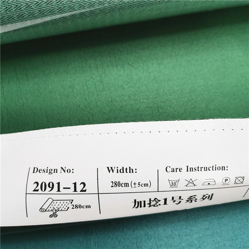Factory Supply Sunshade Polyester Cotton Jacquard Styles Window Treatment Curtain Fabric