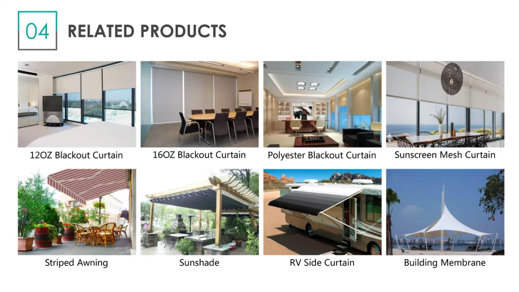 Windproof Automatic Sunshade Fabric Rollers Blinds