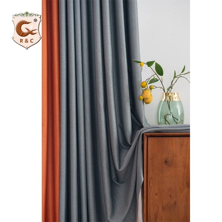 Supplier Blackout Curtain Fabric China Ready Made 100% Polyester Hotel Curtain