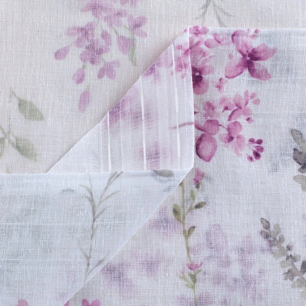 Wholesale Quality Ready Made Polyester Printed Fabric Curtain Luxury Ready Made Curtains for Living Room