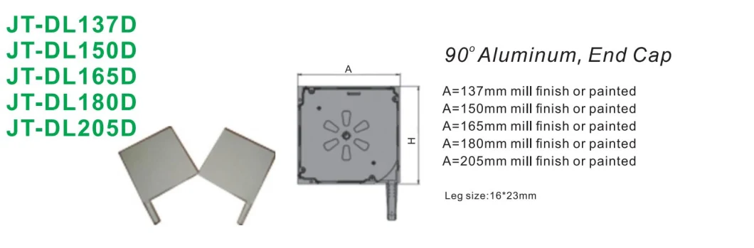 Rolling Blinds /Roller Shutter Accessories, Aluminum End Cap