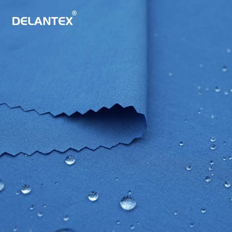 Delantex Wholesale Trs Antimicrobial Polyester Rayon Spandex Fabric for Medical Scrubs