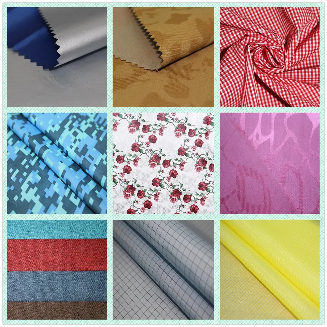 High Waterproof Polyester 600d Oxford Fabric PU Coating for Tent/Canopy/Backpack/Disaster Relief Material