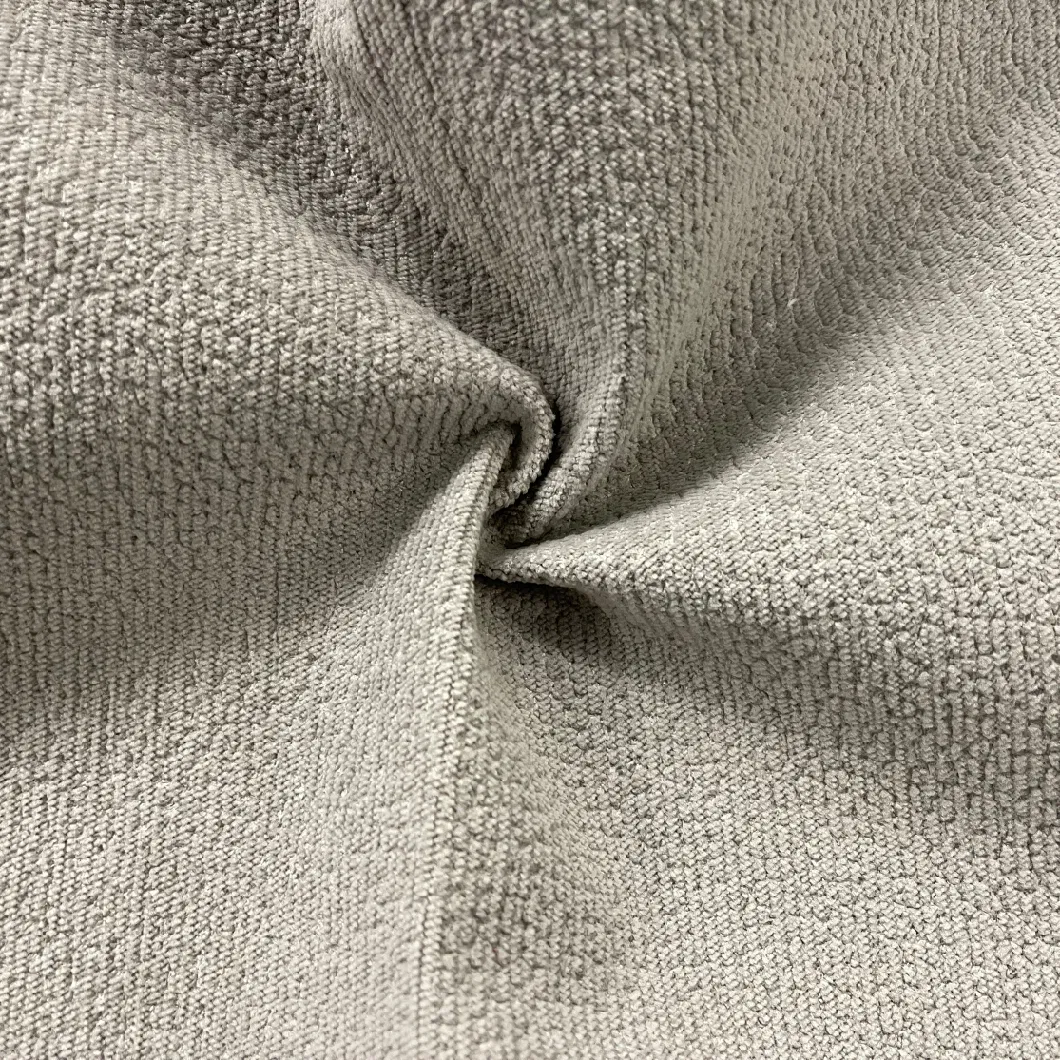 New Embossed Design 100%Polyester Holland Velvet Coated with Tc Fabric for Curtain/Sofa/Chair Home Textile