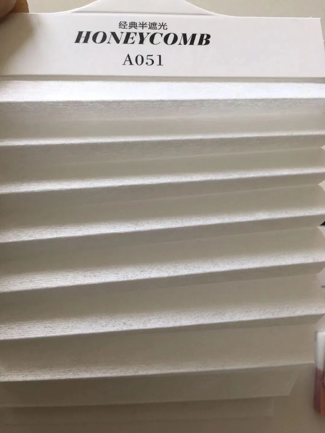 Polyester Fabric Pleated Blackout Honeycomb Blinds Fabric