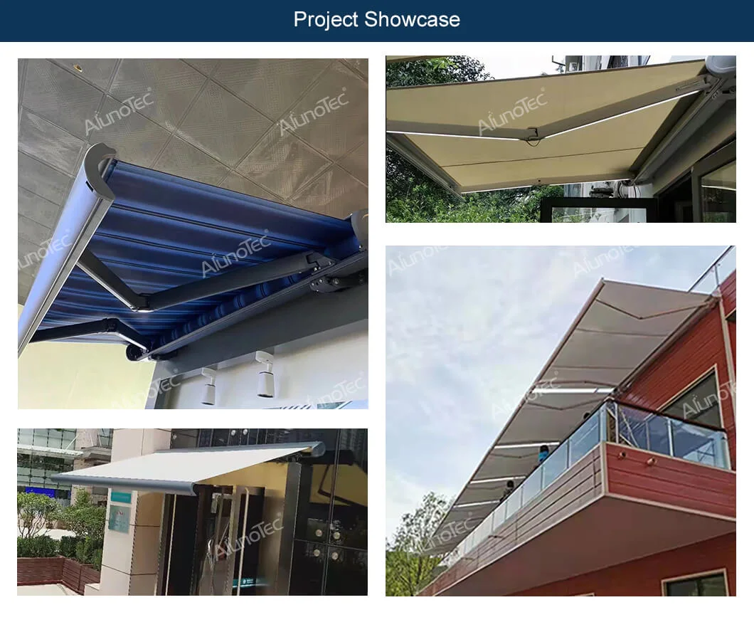 Customized Outdoor Waterproof Water-Resistant Canvas Fabric Polyester Window Canopy Awning