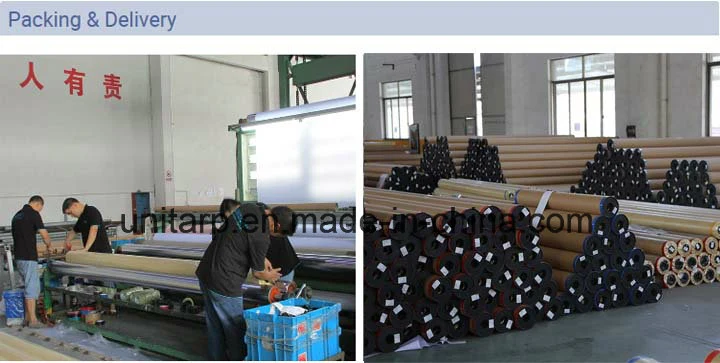 500GSM 550GSM 3 Mts Wide Waterproof PVC Coated Tent Tarpaulin Fabric for Outdoor Shelter