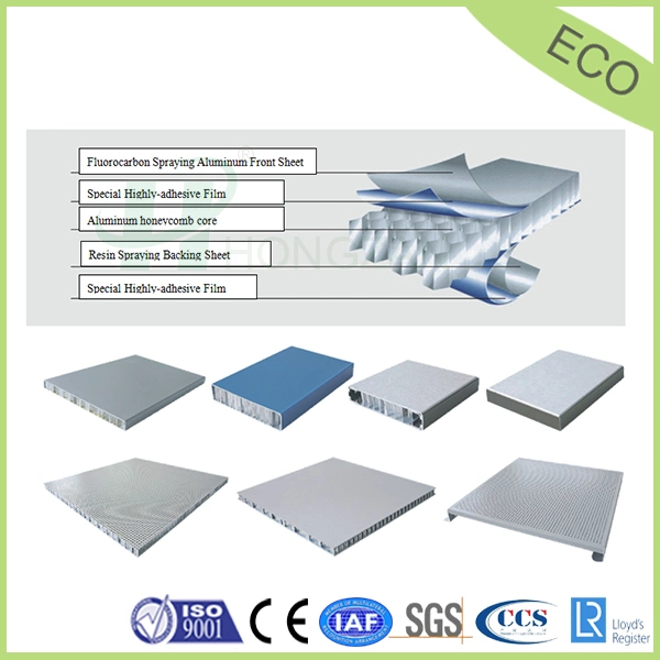 Curtain Wall Honeycomb Panel for Decoration Material