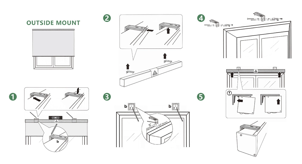 Manufacturers Spring Control Manual Operation Polyester Fabric Cordless Roller Blinds