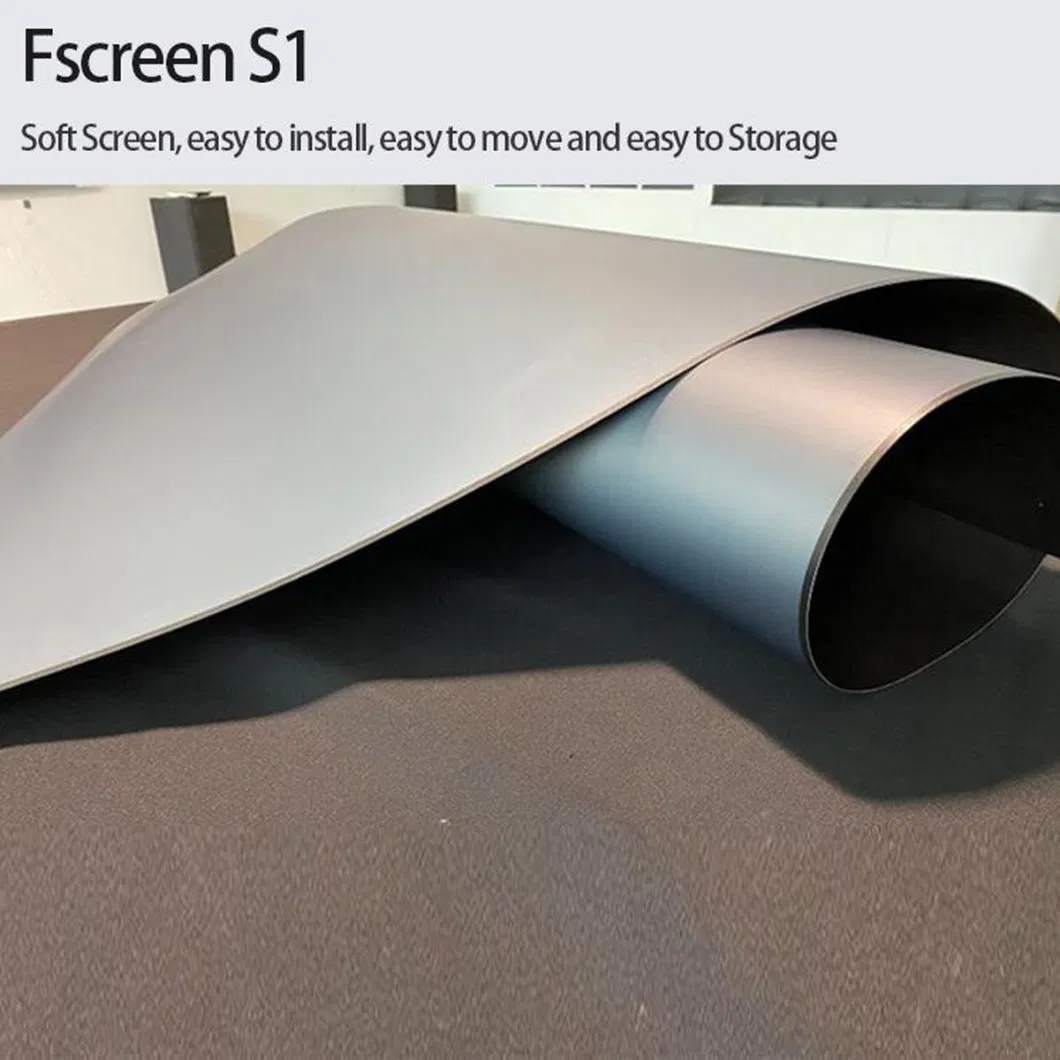 Fscreen Iris Series Fresnel Alr Magnetic Adhension Projection Screen for Standard/Long Throw Projectors