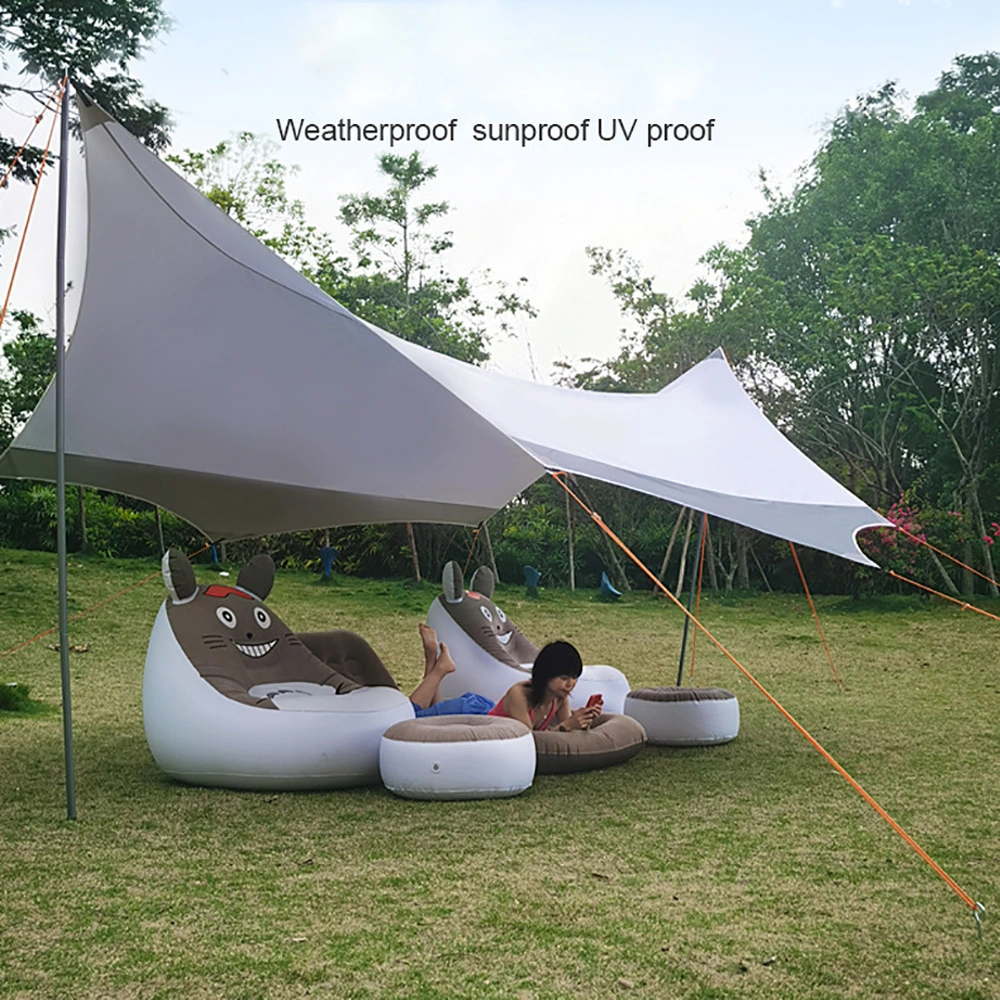 Waterproof Awning Folding Sun Shades Tarp Camping Hiking Beach Garden Outdoor Wyz21611
