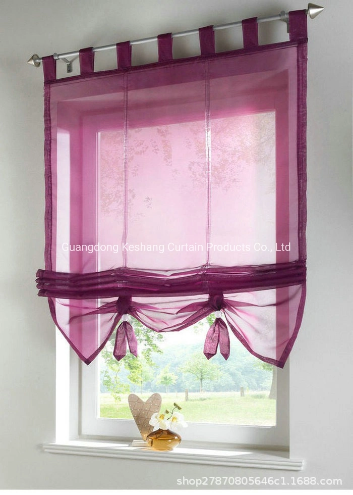 Factory Directly Sale Popular High Quality Latest Design Fan Shaped Fabric Window Roman Blinds Chain Motor Controller for Roller Roman Curtain Shades