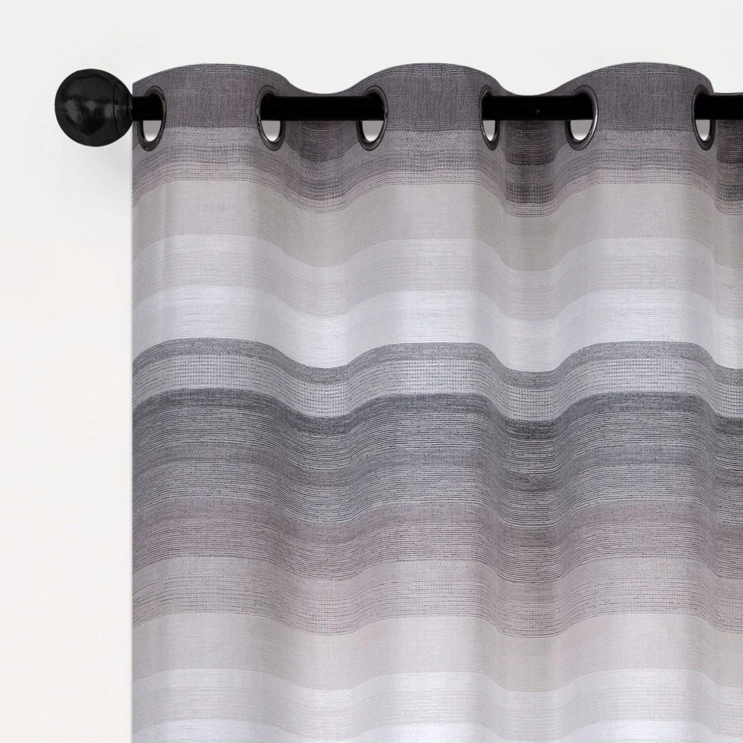 2024 Wholesale Latest Design Comfortable Polyester Sheer Modern Window Curtain for The Living Room