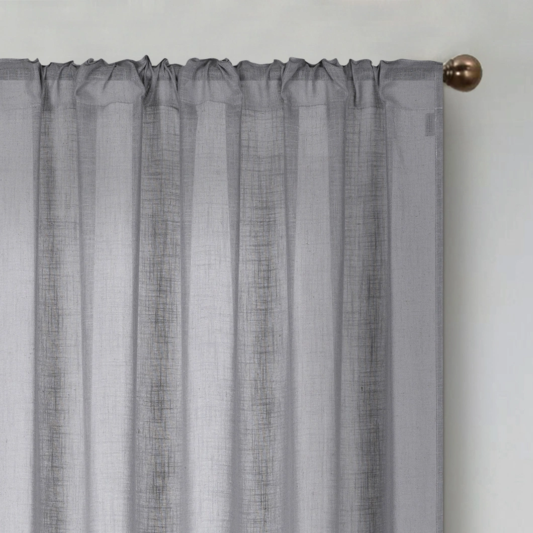 Wholesale High Quality Ready Made Luxury Soft Blackout Window Curtains for The Living Room
