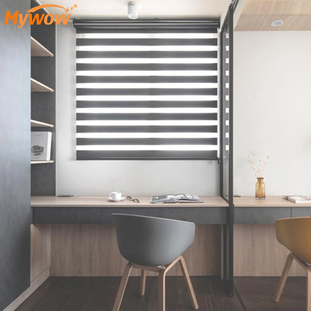 Roller Blinds Window Curtain Vertical Blinds Made of Polyester Zebra Blind Fabric