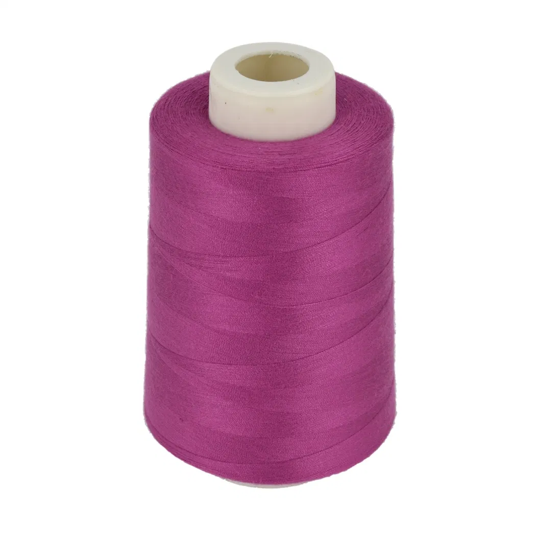 Low-Shrinkage 100% 50s/2 Core-Spun Polyester Sewing Textile Fabric Thread