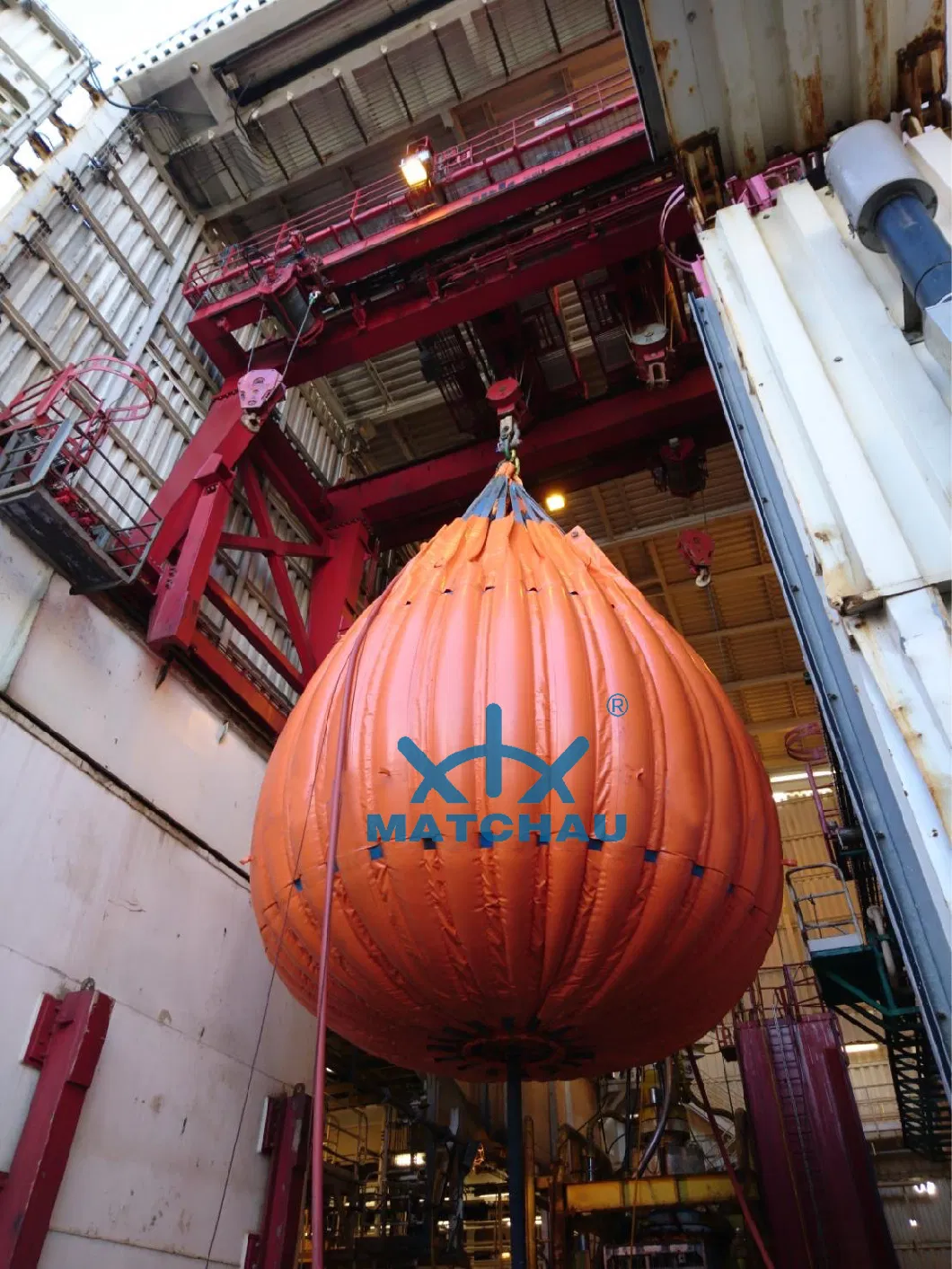 Ship Crane &amp; Davit Load Testing Water Weight Bags