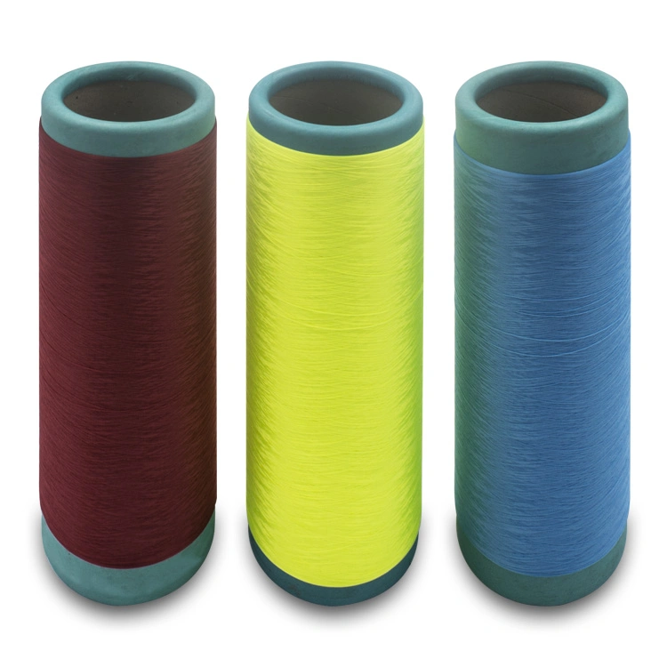 100% Polyester Sewing Thread Yarn Raw White