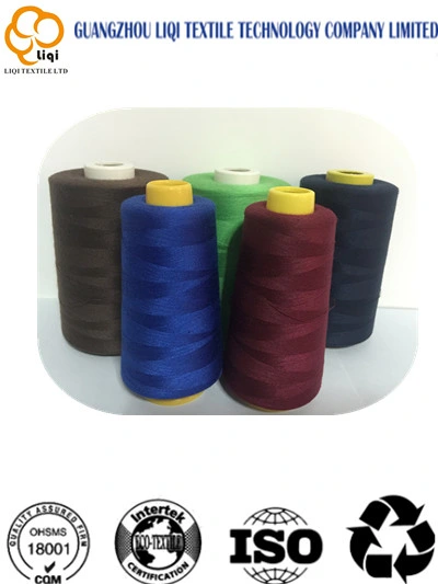 Low-Shrinkage 100% 50s/2 Core-Spun Polyester Sewing Textile Fabric Thread