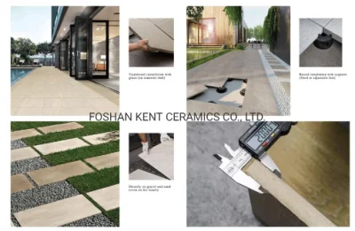 600*600mm Matt Surface Grey Marble Design Porcelain Floor Tile Thick Tile
