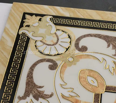 Commercial Hotel or Shopping Mall Porcelain Polished Glazed Ceramic Floor Carpet Tile for Building Materials Zf-TF-057
