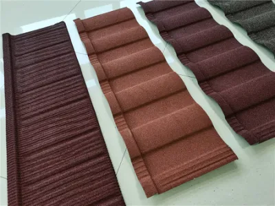 Safety Stone Metal Roof Tile for Architecture Decoration Made in China