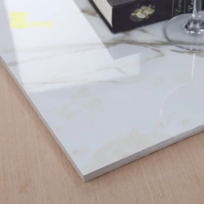 Foshan Natural Marble Look Polished Glazed Porcelain Wall Tile