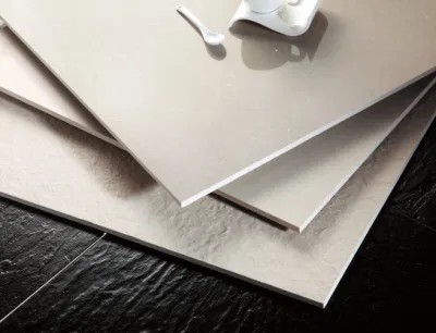 8mm Thick Full Polished Surface Porcelain Glazed Marble Tile with Carrara Grain Light Weight