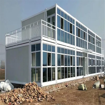 Economical Effective Foldable Stacked Modular Office Container House