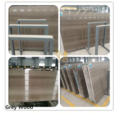 Polished Marble Blue/Beige/White/Brown Wood Stone Marble Slabs Tiles for Kitchen/Bathroom/Wall/Flooring/Step/Cladding