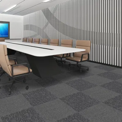 Polypropylene Floor Commercial Living Room Square Tiled Carpets