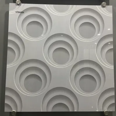 Glazed Ceramic White Full Polished Porcelain Floor Tile