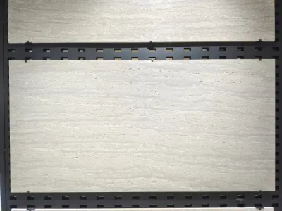 600*600/ 800*800/ 600*1200/ 750*1500mm Travertine Porcelain Tiles Outdoor White/Beige/Light Gray/ Dark Gray Tiles