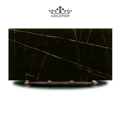 5053 Impression Kitchen Cabinet Countertops Island Worktop Table Tops Black Bathroom Vanity Wall Panels Artificial Stone Slab Quartz Tiles