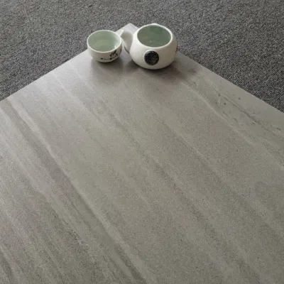 White Marble Tile Rustic Glazed Porcelain Flooring Tiles for Kitchen Decoration