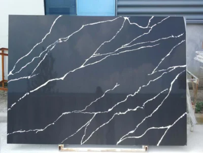 Carrara Bianca Quartz Stone Countertop Slabs &amp; Tiles Kitchen, Bathroom Countertop, Flooring