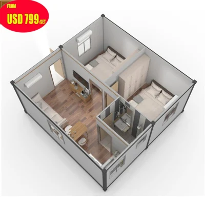 Metal Structure Russian Homes Ready Made Prefabricated House